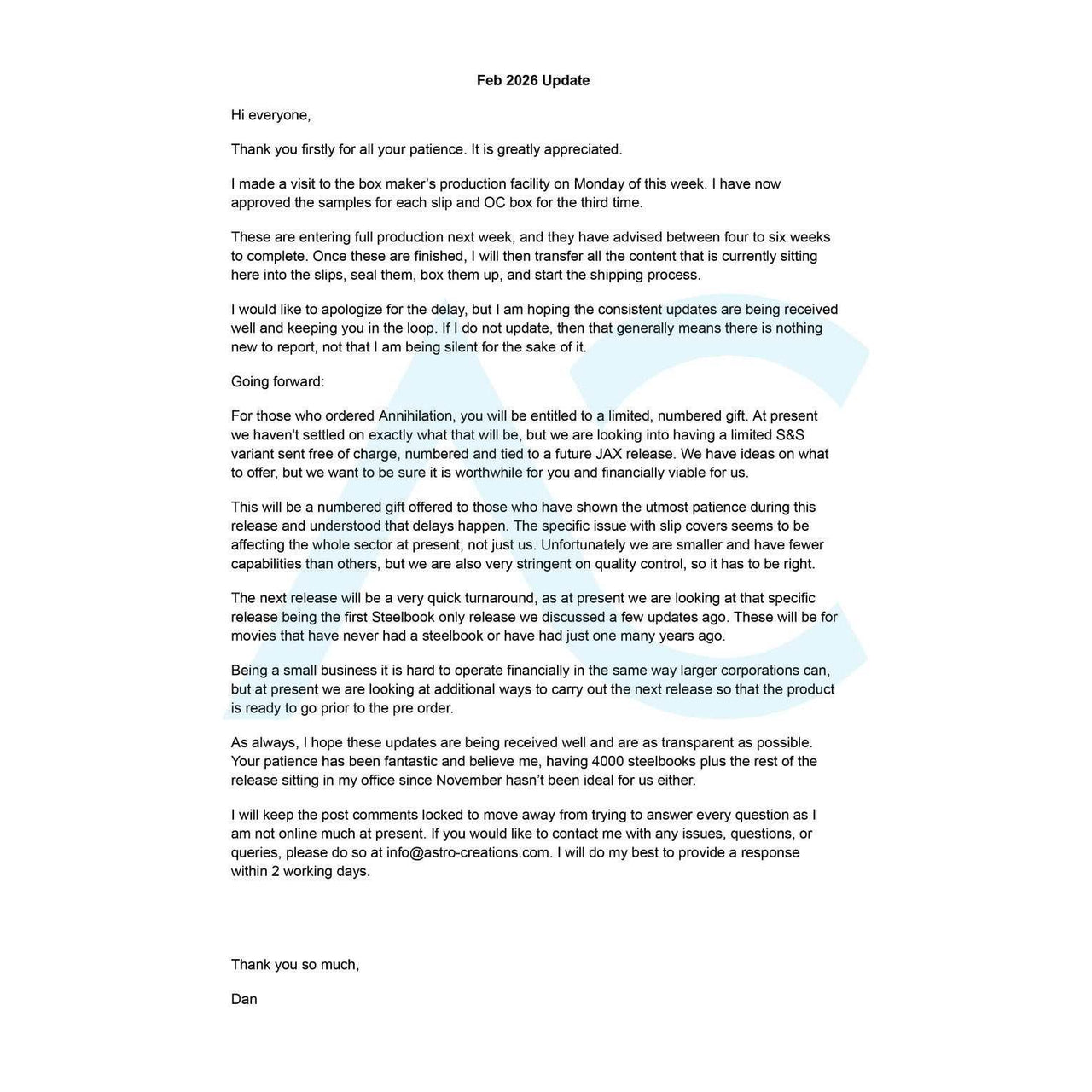 Annihilation 4K UHD WEA Steelbook pre-order edition with exclusive artwork and collector's items