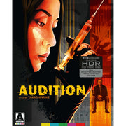 Audition 4K UHD Limited Edition slipcover and booklet pre-order release by Arrow Video US
