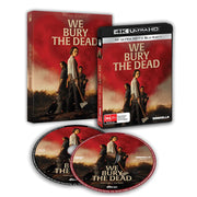 We Bury the Dead 2025 4K UHD Blu-Ray limited edition slipcover pre-order cover