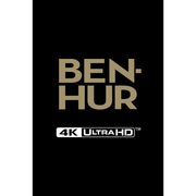 Ben Hur 1959 Limited Collectors Edition Steelbook 4K Ultra HD Blu-ray cover black gold text