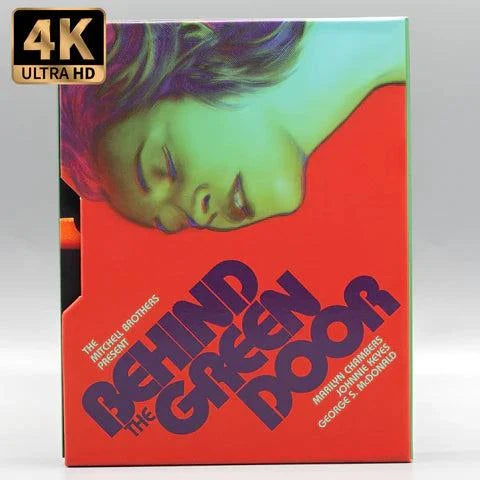 Mitchell Brothers Film Group Behind the Green Door 4K UHD limited edition slipcase cover