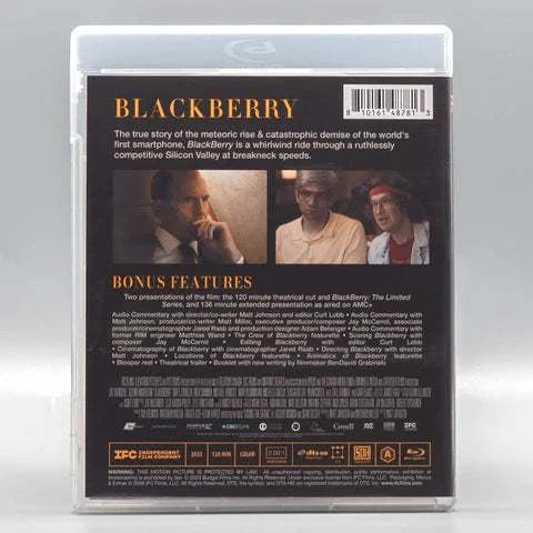 PRE-ORDER BlackBerry Blu-Ray with limited edition slipcover and exclusive content for collectors