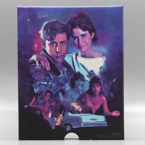 Vinegar Syndrome Archive Blue City limited edition Blu-ray with numbered slipcase and 1980s action thriller cover art