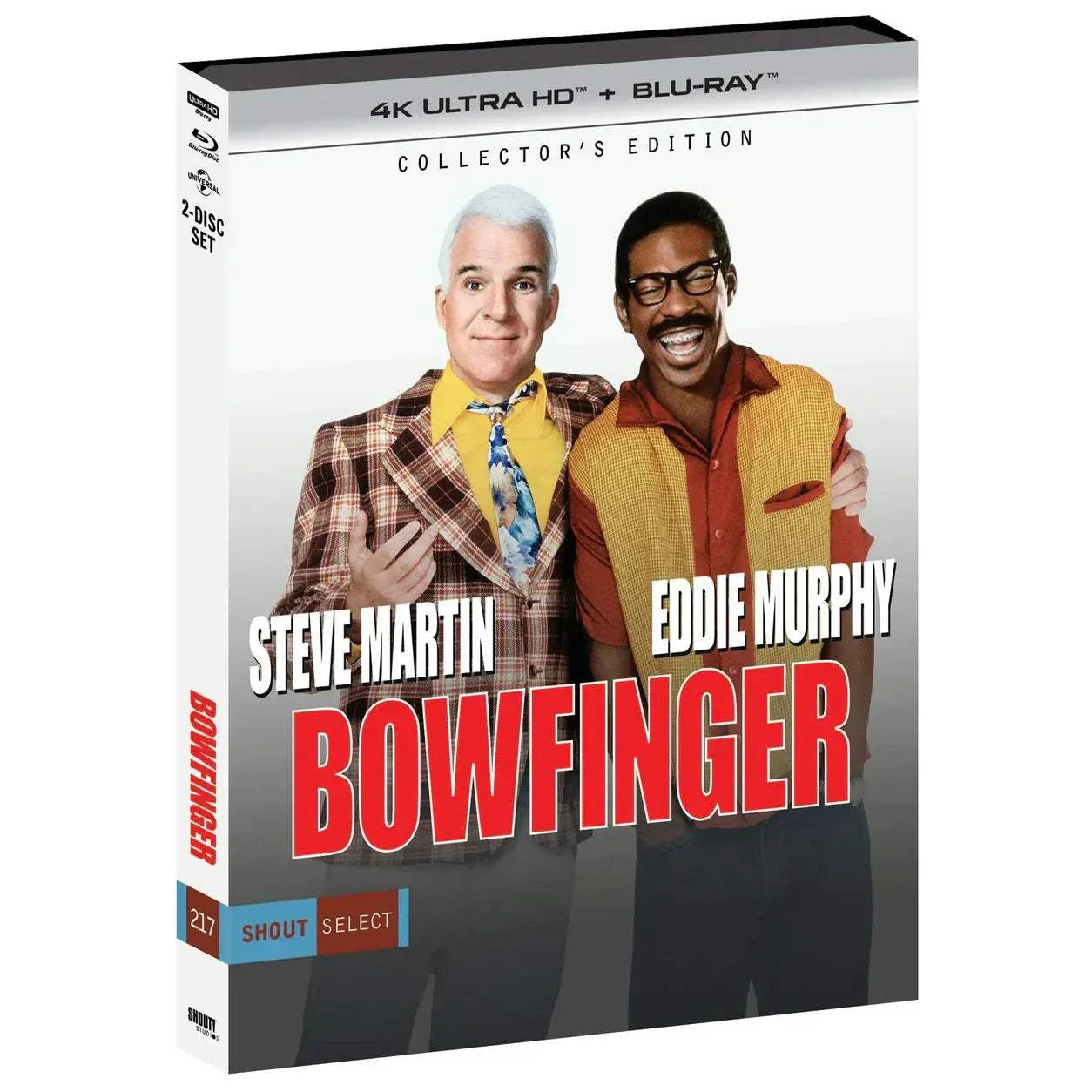 Pre-order Bowfinger Collector's Edition 4K UHD Blu-Ray with slipcover from Shout Select
