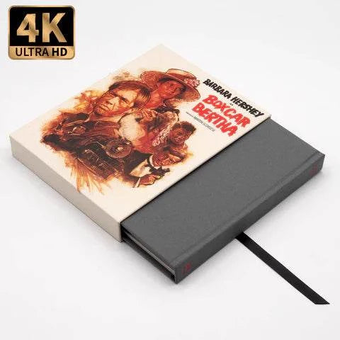 Boxcar Bertha 4K UHD limited edition mediabook slipcase with 2-disc set and bonus features