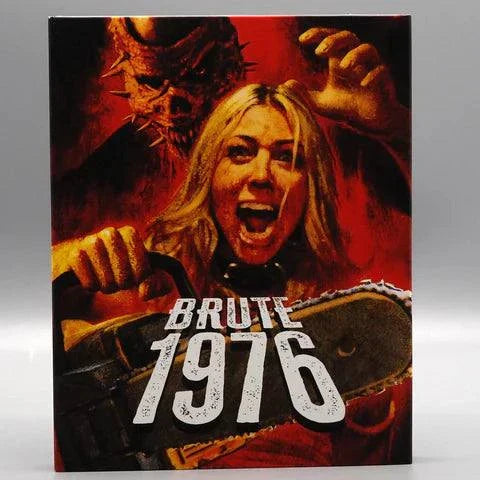 Brute 1976 Blu-Ray with limited edition slipcover featuring horror film artwork and title