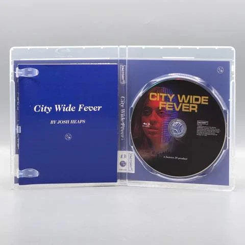 City Wide Fever Blu-Ray limited edition slipcover pre-order package
