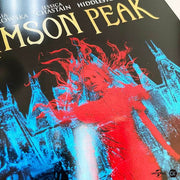 Crimson Peak Blu-Ray limited edition steelbook with matte finish full slip and art cards cover close-up