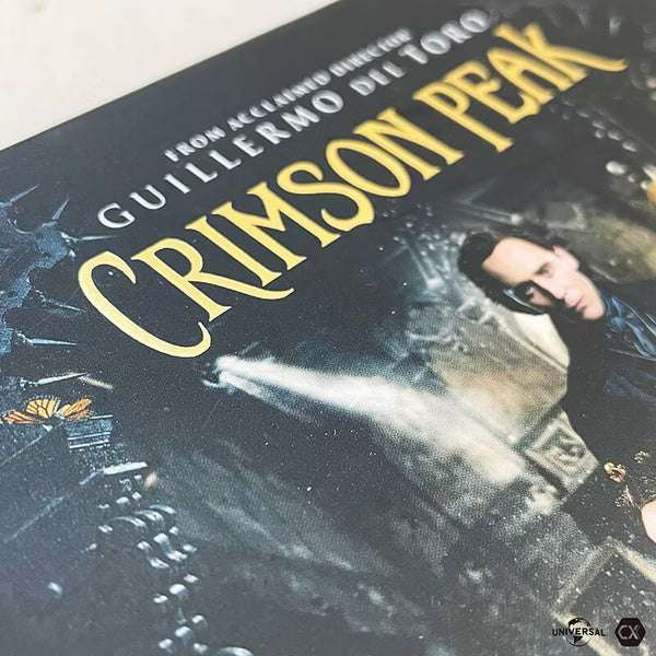 Crimson Peak Blu-Ray Limited Edition Steelbook with Full Slip and Art Cards close-up cover image