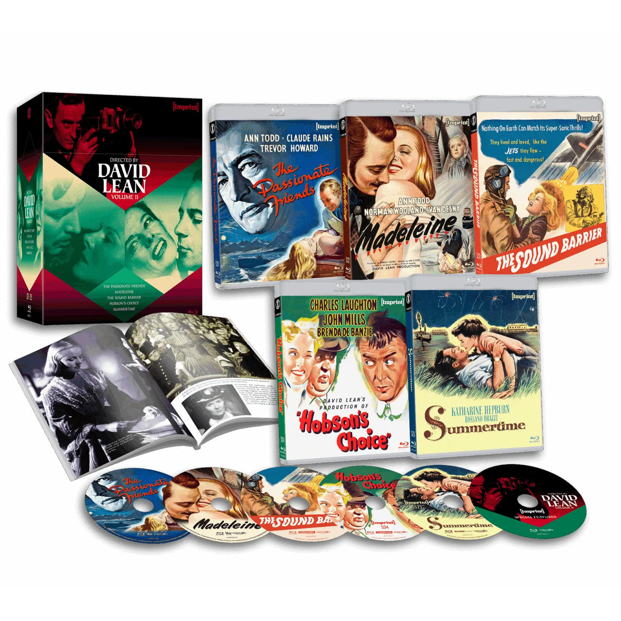 PRE-ORDER: Directed By… David Lean – Volume Two (1949 – 1955) Blu-Ray Limited Edition Hardbox (Imprint Films) [REGION FREE]
