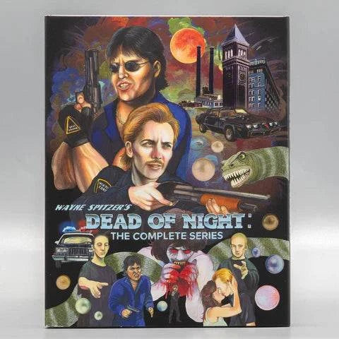 Dead of Night Blu-Ray limited edition slipcover preorder packaging with spooky supernatural artwork