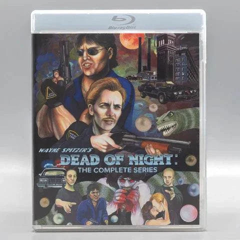 Dead of Night Blu-Ray limited edition slipcover with detailed artwork and exclusive packaging