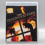Deadwood Park Blu-Ray with limited edition slipcover featuring horror film artwork and collector's packaging