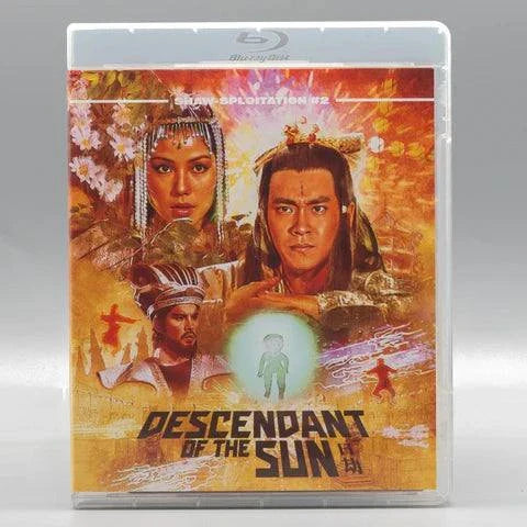 Vinegar Syndrome Archive Descendant of the Sun limited edition Blu-Ray with numbered slipcase and double-sided poster