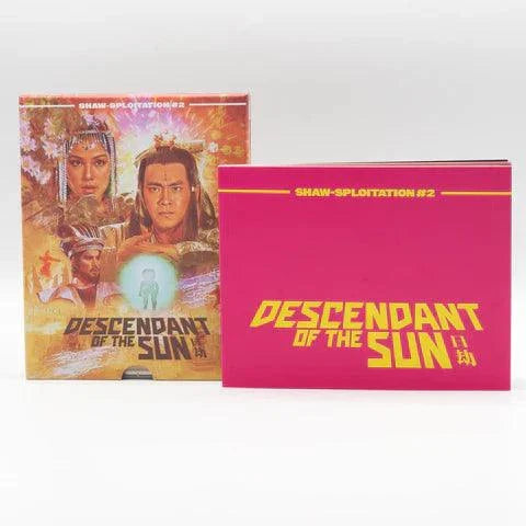 Vinegar Syndrome Archive Descendant of the Sun Blu-Ray limited edition with numbered slipcase and 40-page book