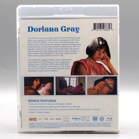 Doriana Gray Blu-Ray limited edition slipcover packaging
