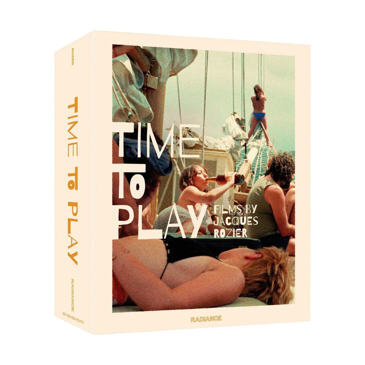 Time to Play Films by Jacques Rozier Blu-Ray limited edition box set with book and rigid packaging