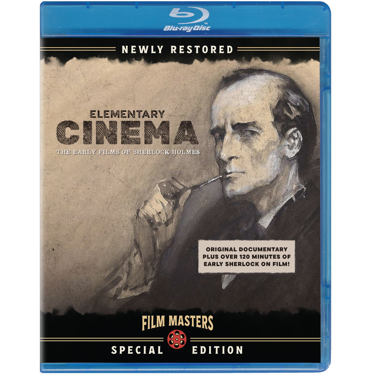 PRE-ORDER: Elementary Cinema: The Early Films of Sherlock Holmes (Special Edition) Blu-Ray w/ Booklet [Film Masters]