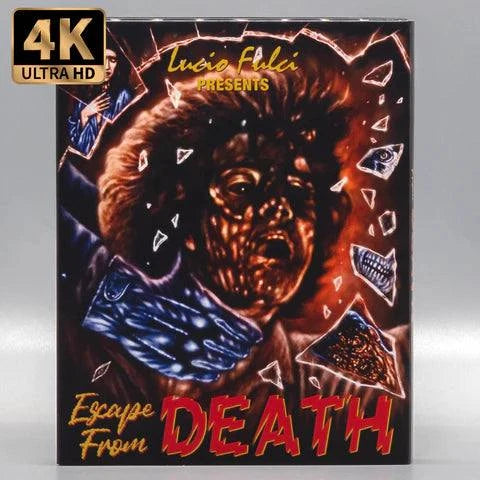 PRE-ORDER Escape from Death 4K UHD and Blu-Ray with alternate slipcover limited edition by Vinegar Syndrome