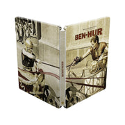 Ben Hur (1959) Limited Edition Steelbook 4K Ultra HD and Blu-ray with rigid slipcase and collectible extras packaging cover artwork