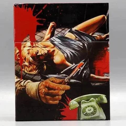 Vinegar Syndrome Forgotten Gialli Volume Eight Blu-Ray Box Set Cover Art