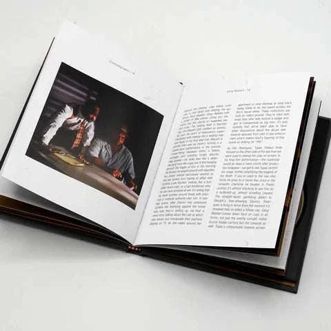 Gang Related Blu-Ray with slipcase featuring booklet and film stills from 1990s Los Angeles crime drama starring Tupac Shakur and James Belushi