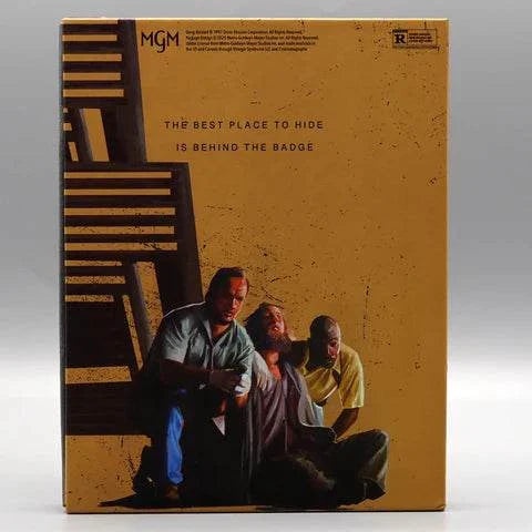 Gang Related Blu-Ray slipcase cover featuring Los Angeles detectives with gritty crime drama design