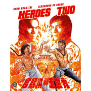 Heroes Two Blu-Ray pre-order with slipcover, Region B, classic 70s kung fu film by Chang Cheh