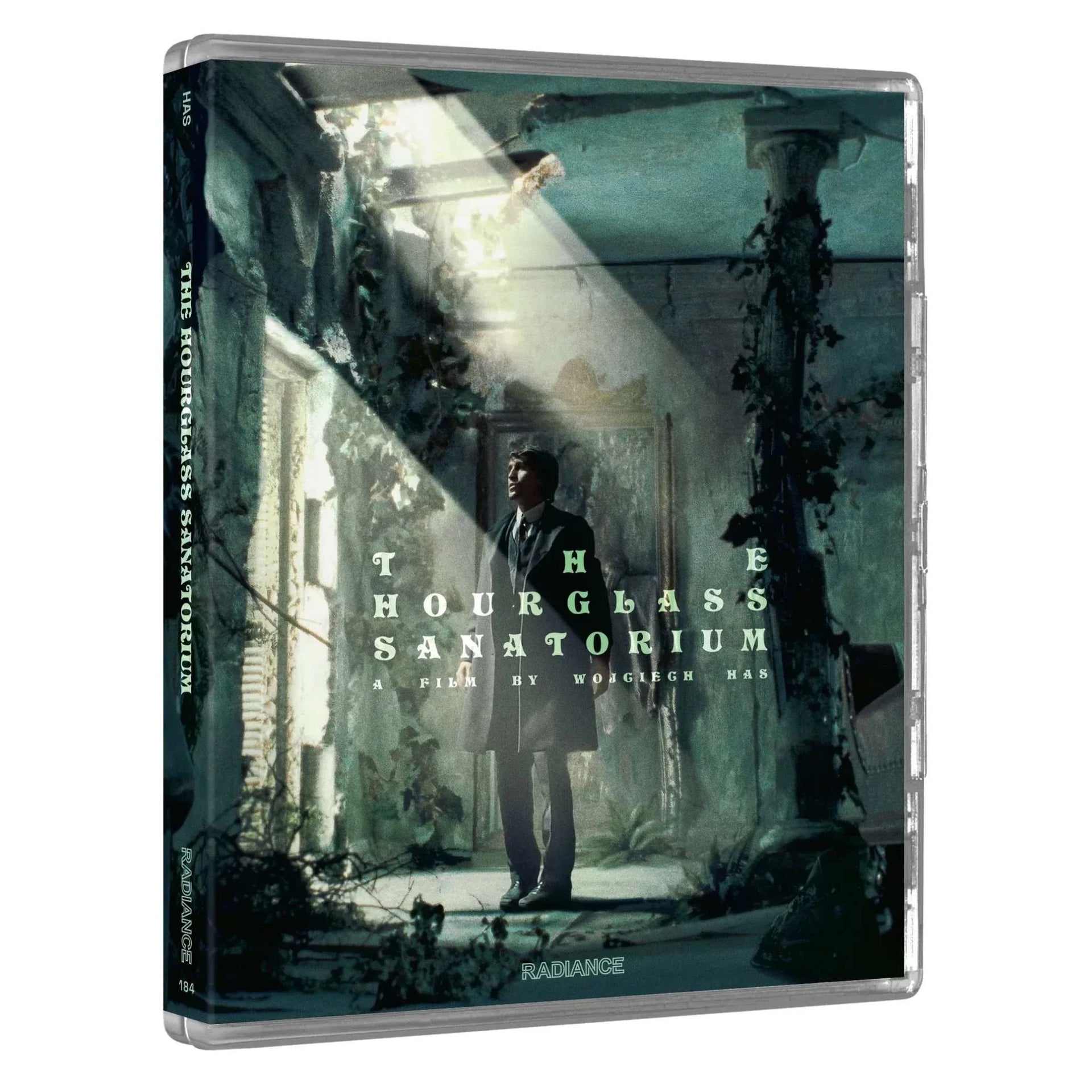 Limited edition 4K UHD and Blu-Ray of The Hourglass Sanatorium pre-order by Radiance Films UK