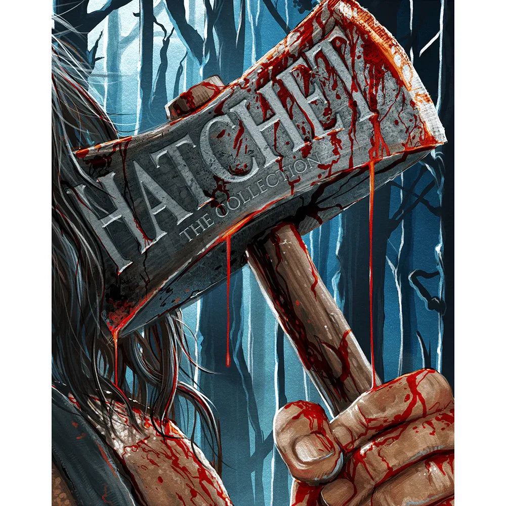 PRE-ORDER: Adam Green’s Hatchet Collection 4K UHD + Blu-Ray Standard Edition Box Set (Umbrella Entertainment) [REGION FREE]