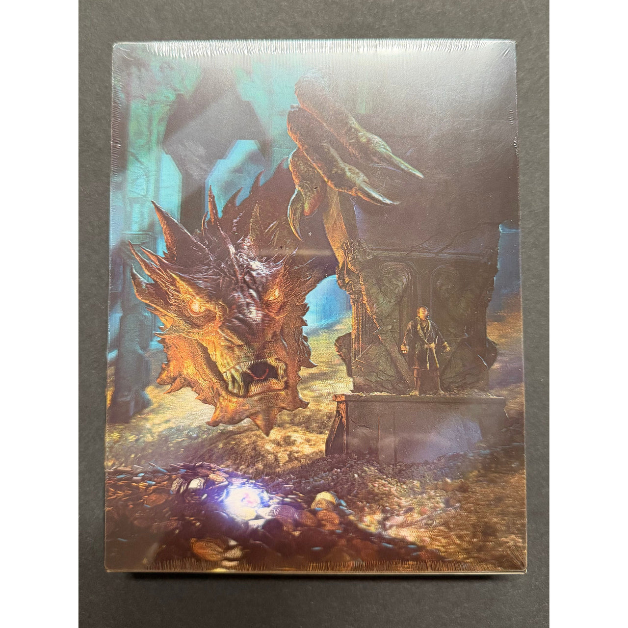 The Hobbit The Desolation of Smaug 4K UHD double lenticular limited edition steelbook with Smaug dragon artwork