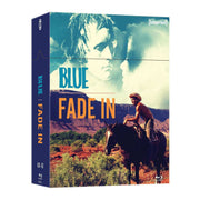 Blu-ray limited edition 3-disc hardbox set of Blue (1968) and Fade In (1973) Western films with exclusive documentary and special features.