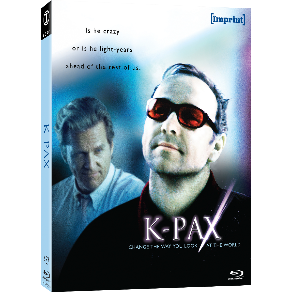 K-PAX 2001 Blu-ray limited edition slipcover sci-fi movie with Kevin Spacey and Jeff Bridges pre-order cover