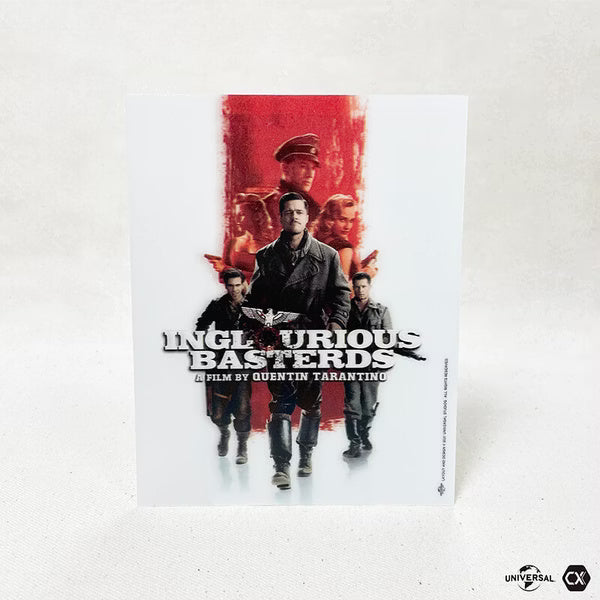 Inglourious Basterds 4K UHD limited edition steelbook with full slip, lenticular card, booklet, and extras