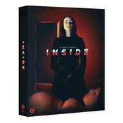 Inside Limited Edition Blu-Ray with rigid slipcase featuring Alysson Paradis and horror movie artwork