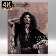 King of the Gypsies 4K UHD Blu-ray mediabook cover with artistic portrait of a woman in dark attire