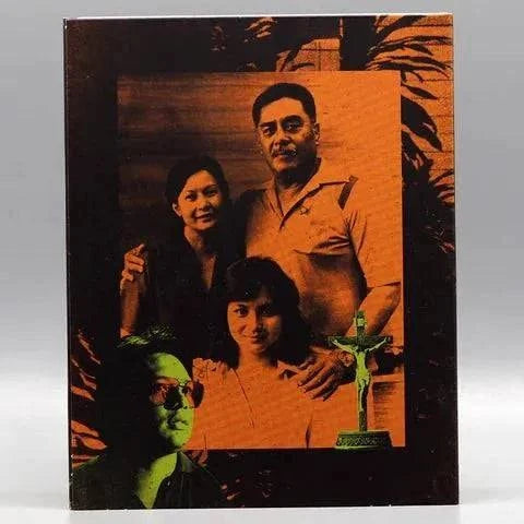 Kisapmata Blu-Ray cover with slipcover featuring a family portrait with an orange and green color scheme.