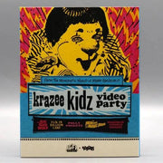Krazee Kidz Video Party Blu-ray with limited edition slipcover featuring vintage surreal children's films from AGFA collection