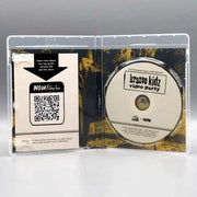 Krazee Kidz Video Party Blu-Ray with limited edition slipcover open case showing disc and QR code insert