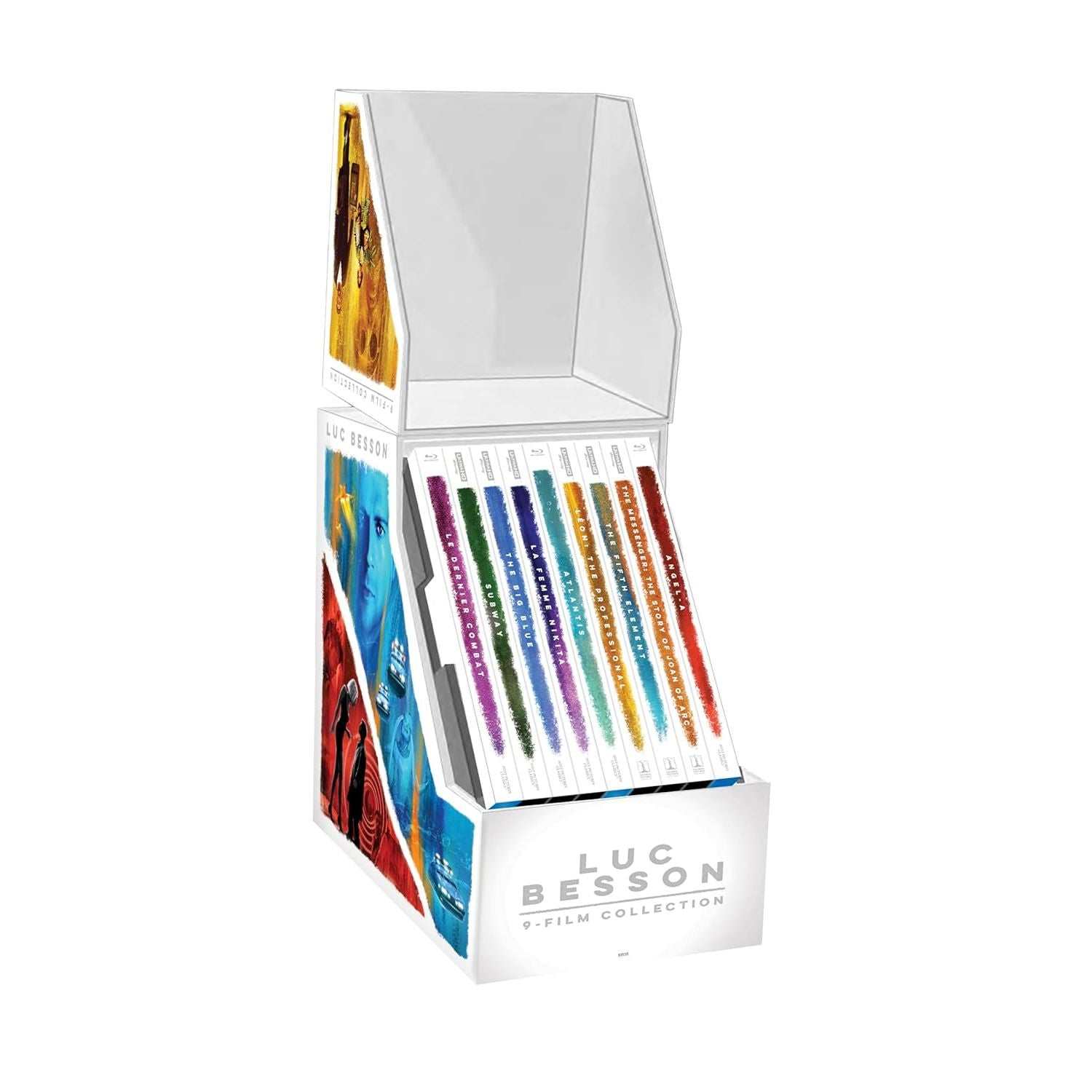 Limited edition Luc Besson Collection 9-movie 4K UHD and Blu-Ray box set with sleek display case