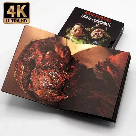 Vinegar Syndrome 4K UHD and Blu-Ray set of Larry Fessenden films Wendigo and The Last Winter with slipcase and book.