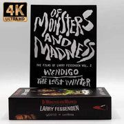 Vinegar Syndrome 4K UHD Blu-Ray set of Larry Fessenden's Wendigo and The Last Winter with slipcase and reversible sleeve artwork