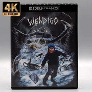 Vinegar Syndrome 4K UHD Blu-ray of Wendigo and The Last Winter horror films with slipcase and slipcovers
