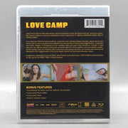 Love Camp Blu-Ray with limited edition slipcover by Delirium Home Video