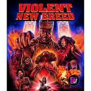 Violent New Breed Blu-ray collector's edition cover with intense horror and supernatural imagery