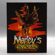 Marley’s Revenge Blu-Ray with limited edition slipcover featuring horror monster hand artwork