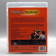 Marley’s Revenge Blu-Ray cover with monster image and movie details