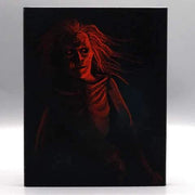 Shudder - Moloch Blu-Ray limited edition slipcover with dark eerie horror artwork of a ghostly figure