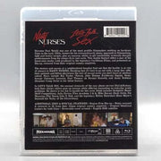 PRE-ORDER Nasty Nurses and Let's Talk Sex limited edition Blu-Ray slipcover set