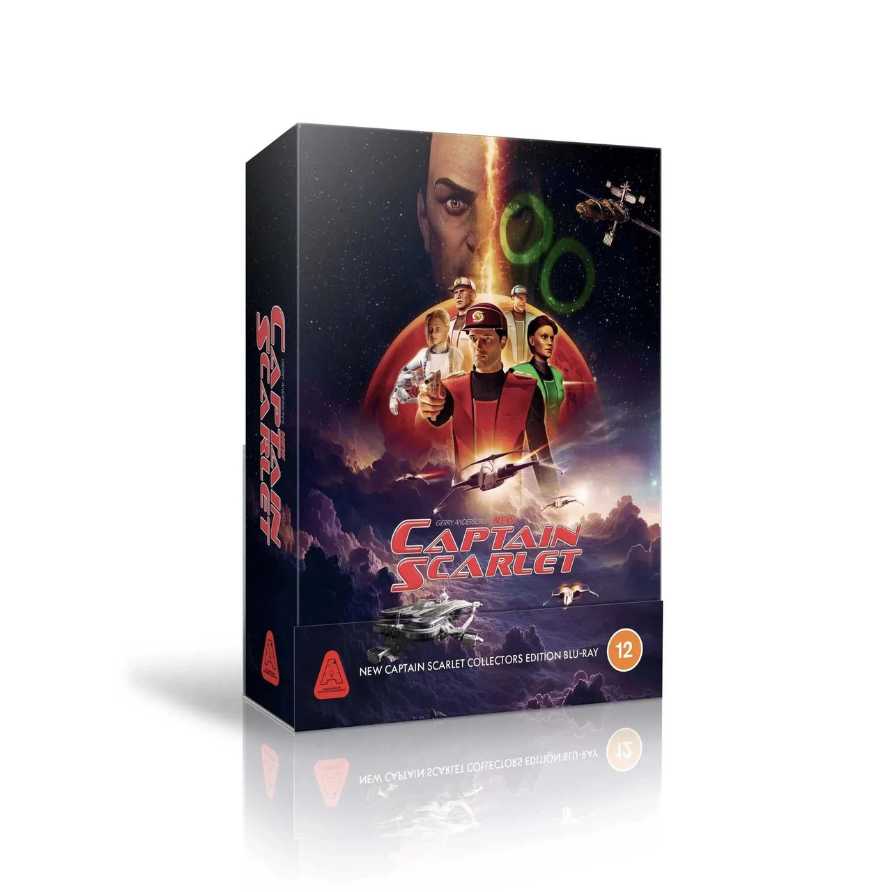 Captain Scarlet Series 1 to 2 Complete Collection Limited Edition Blu-Ray box set with exclusive artwork and bonus content